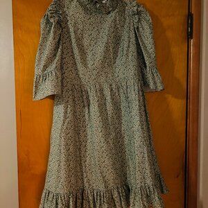 Amazing Batsheva Prairie Dress with pockets-Rare print!
